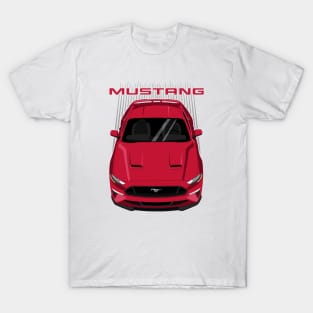 Mustang GT 2018 to 2019 - Ruby Red T-Shirt